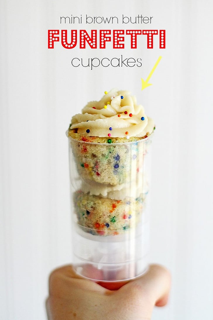 Brown Butter Funfetti Cupcake Push Pops