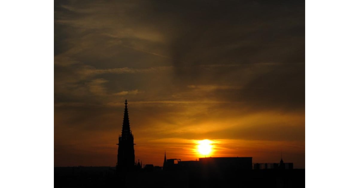 a sunset in Basel itself | As of September 11, 2010 Photo 7