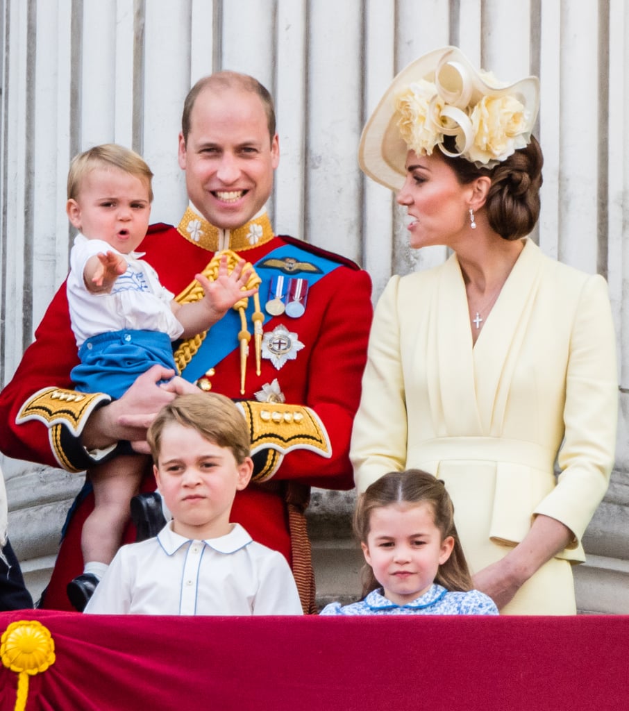 Prince George Princess Charlotte at Trooping the Colour 2019