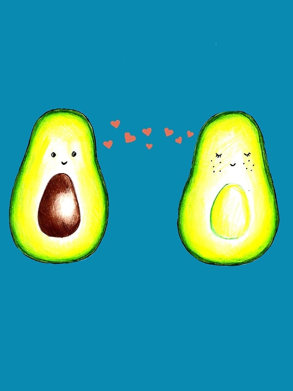 Avocado Love Avocado Valentine's Day Cards POPSUGAR Food Photo 15