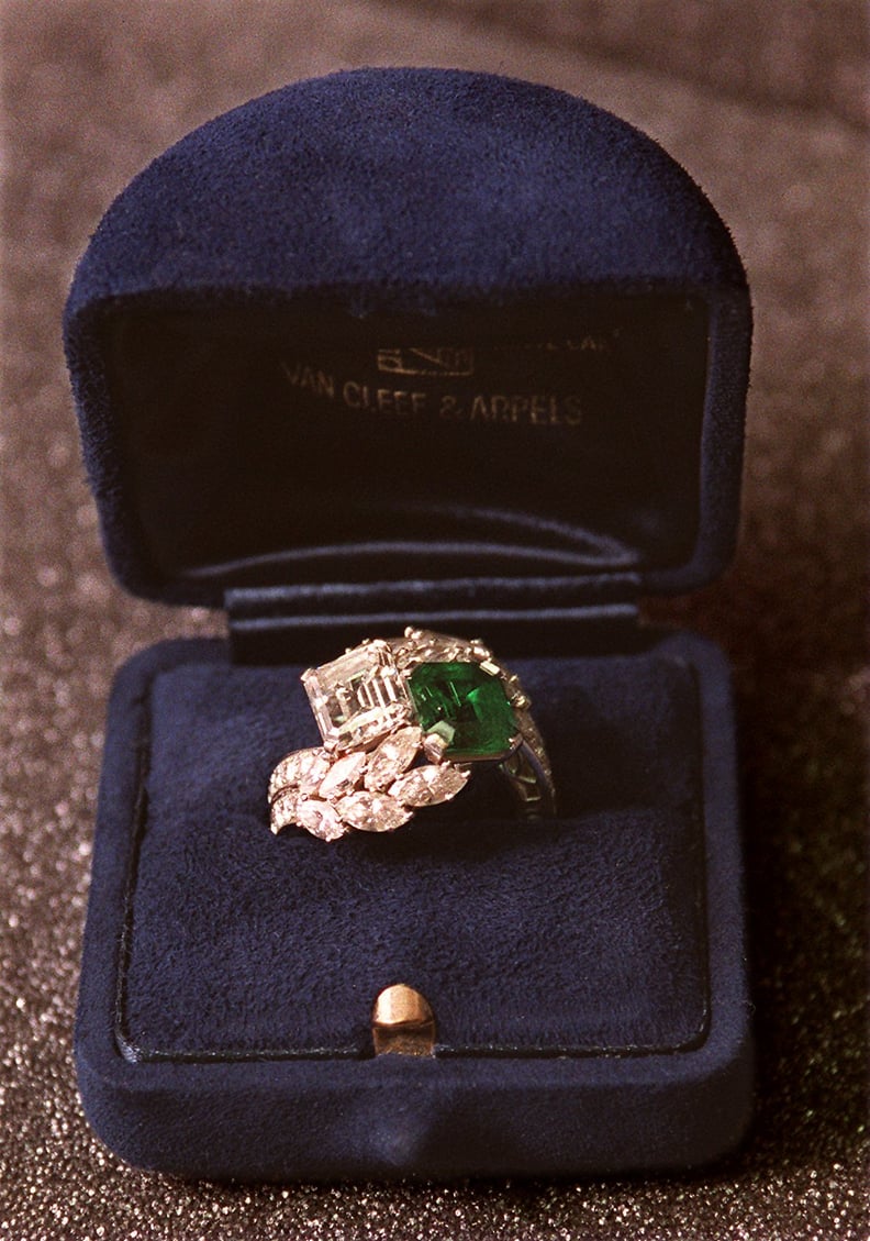 Jackie Kennedy's Engagement Ring Exhibit At The JFK Library in Boston, MA