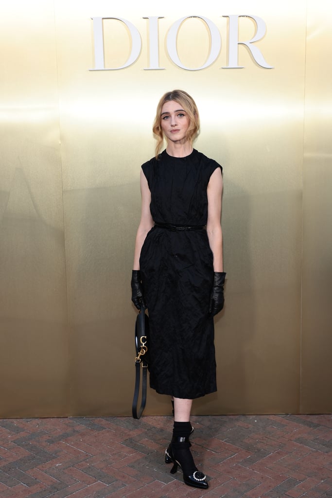 Natalia Dyer at Dior's J'adore Brooklyn Botanical Gardens Event