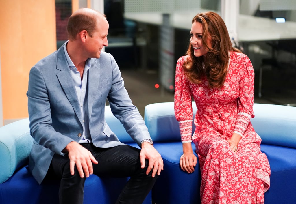 Kate Middleton's Red Dress at Muslim Centre and Beigel Bake