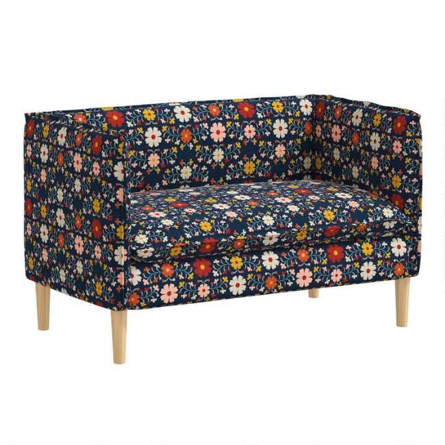 Print Adah Upholstered Loveseat