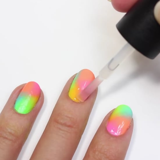 Sponge-On Ombre Nail Art DIY