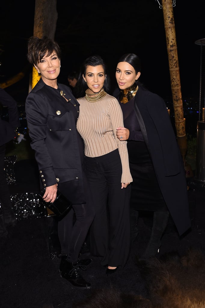 Kardashians at Olivier Rousteing's Birthday Party 2015