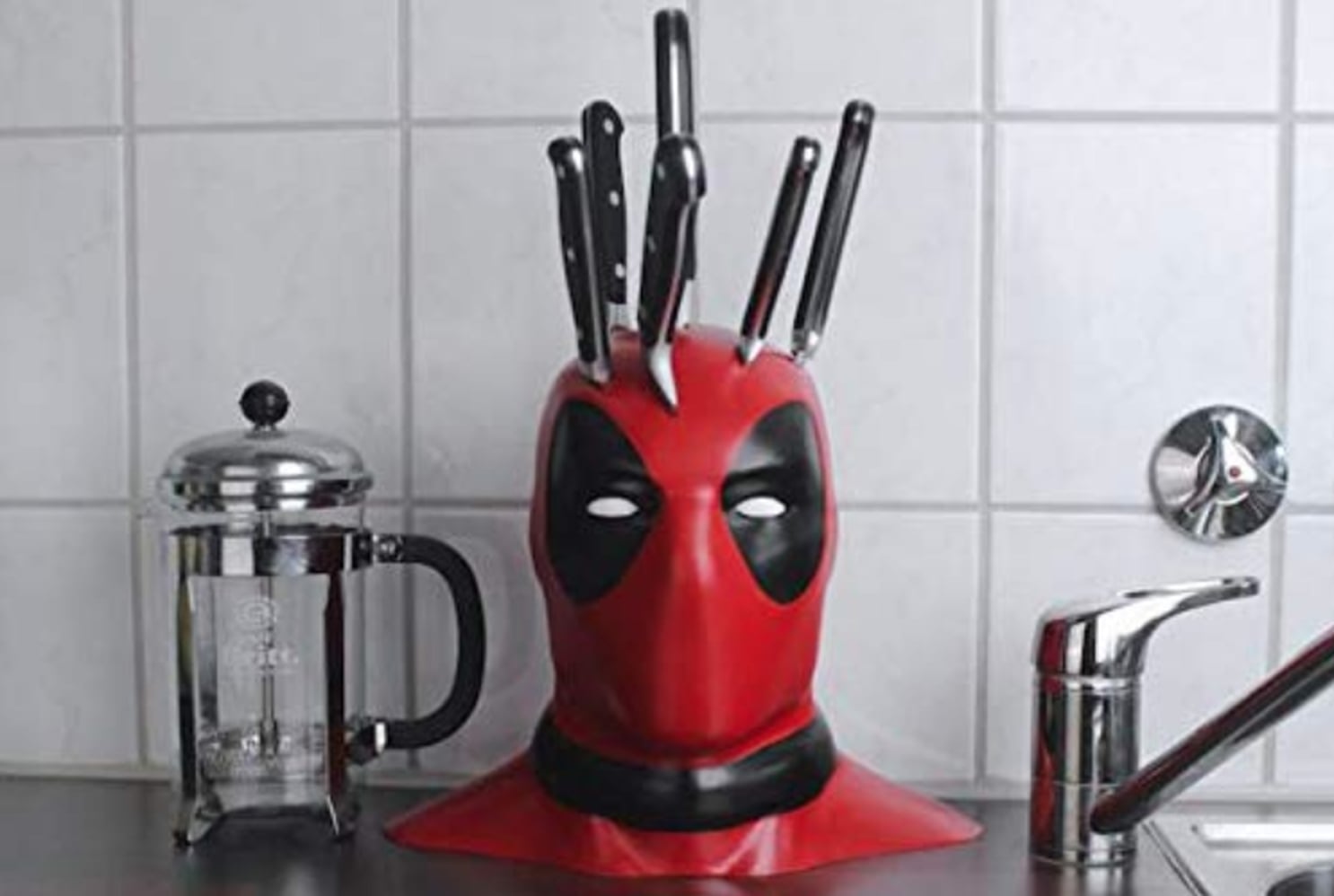 Deadpool Knife Block | PS Entertainment