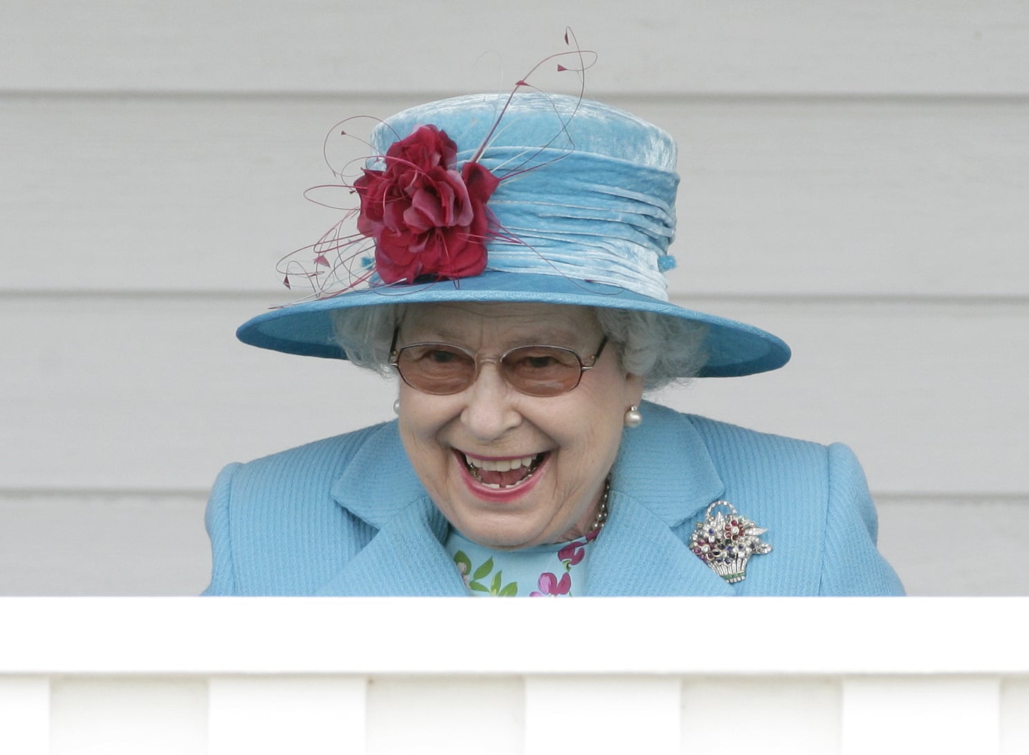 Queen Elizabeth watches polo in 2010