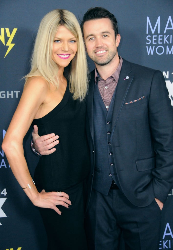 Kaitlin Olson and Rob McElhenney