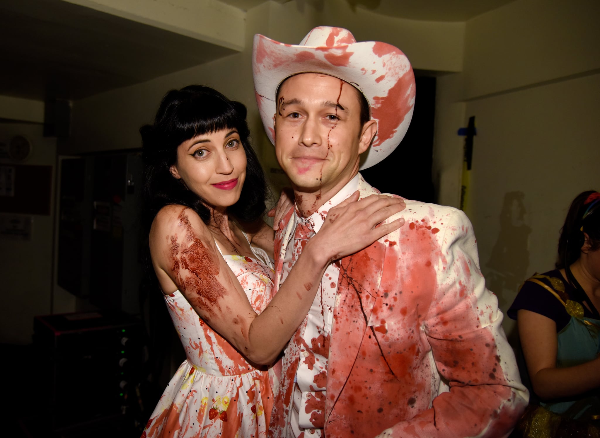 Joseph Gordon Levitt And Wife At Hilarity For Charity S Show Popsugar Celebrity
