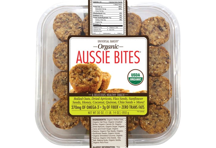 Universal Bakery Organic Aussie Bites