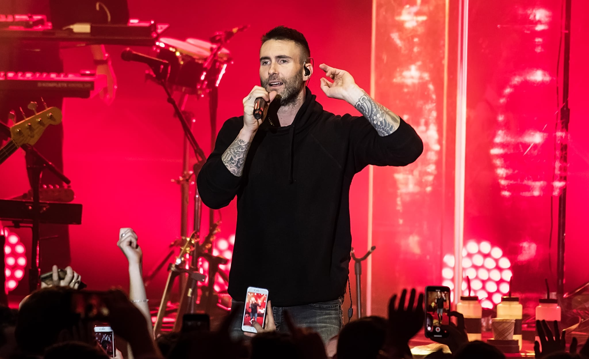 Adam Levine Quotes About Maroon 5 Super Bowl Controversy | POPSUGAR Entertainment UK2048 x 1249