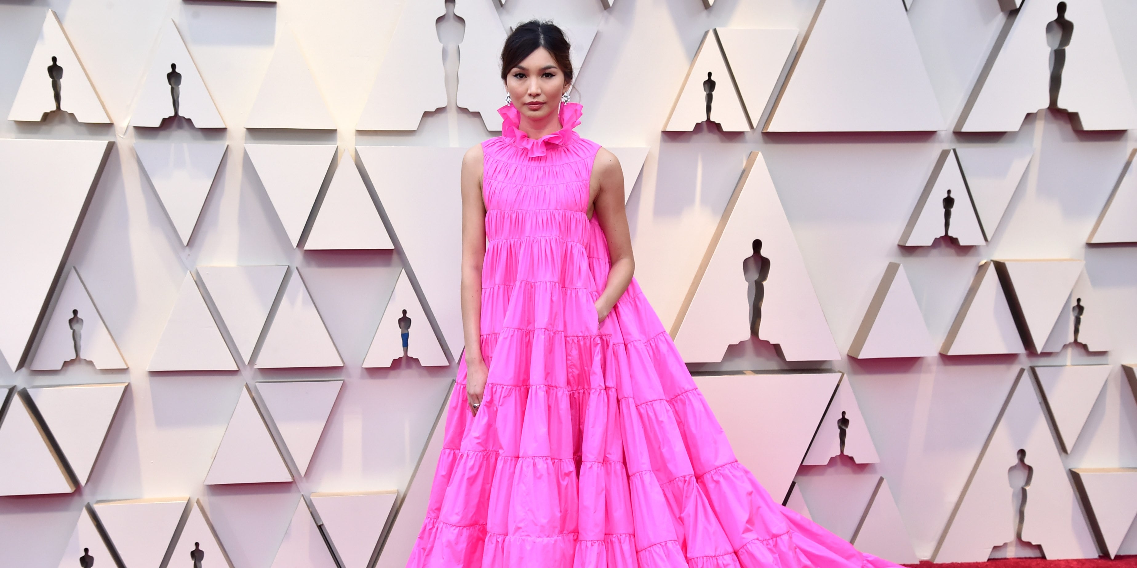 Gemma chan sale oscars 2019