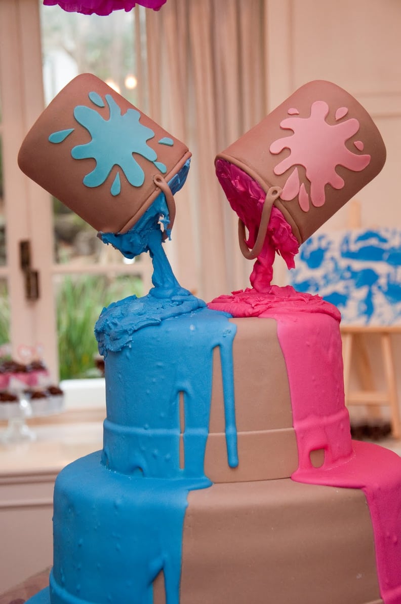 Paint Cans Cake