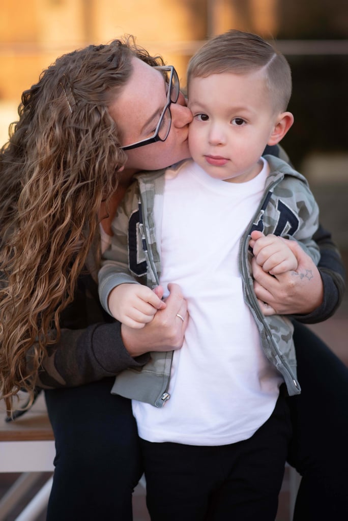 erika hunt: mom celebrates three years of sobriety with a photoshoot and her son couldn't be happier