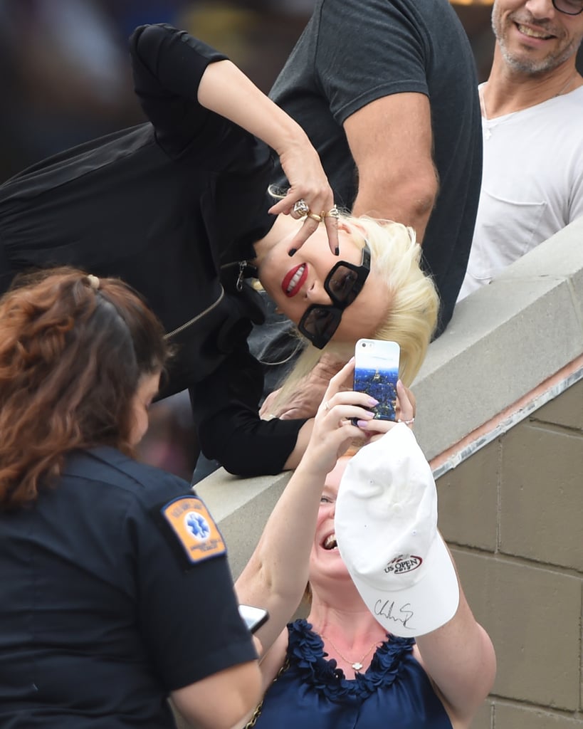 Gwen Stefani and Apollo Rossdale at the US Open | Photos