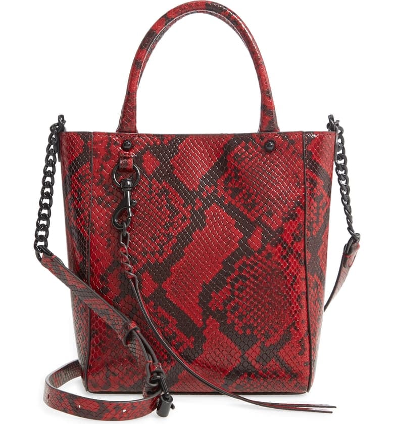Rebecca minkoff chain deals satchel bag