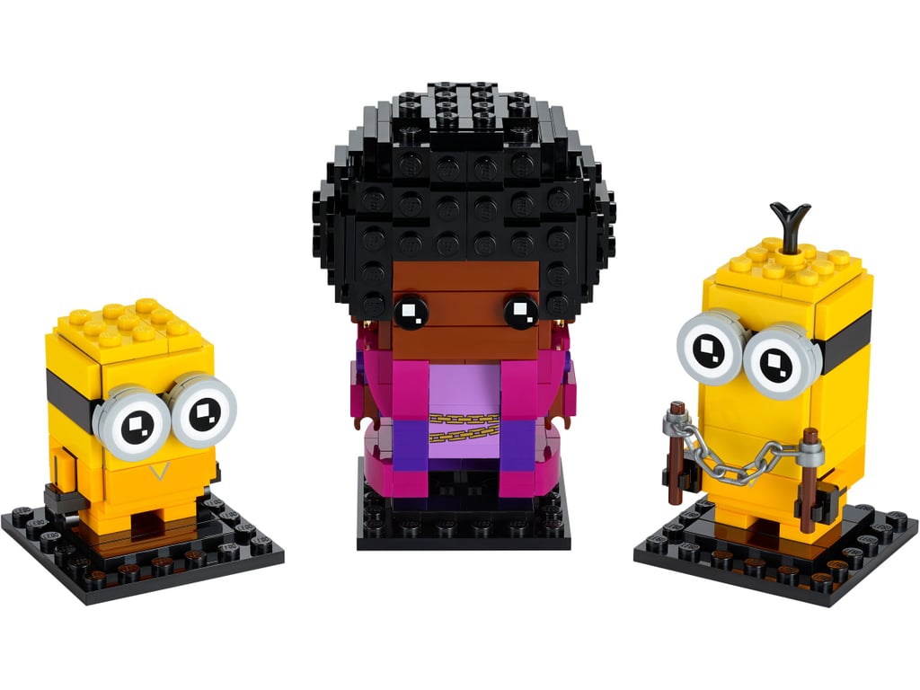 Lego Minions Brickheadz Belle Bottom, Kevin and Bob