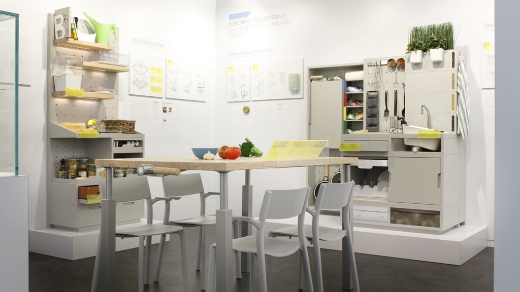 The Concept Kitchen 2025 in its full, smart-technology glory.