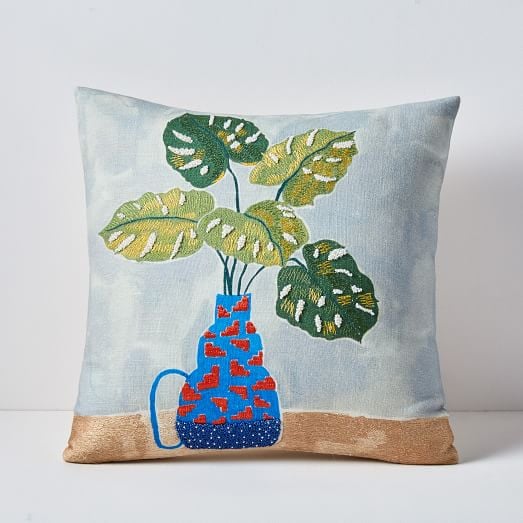 Tropical Arrangement Pillow Cover