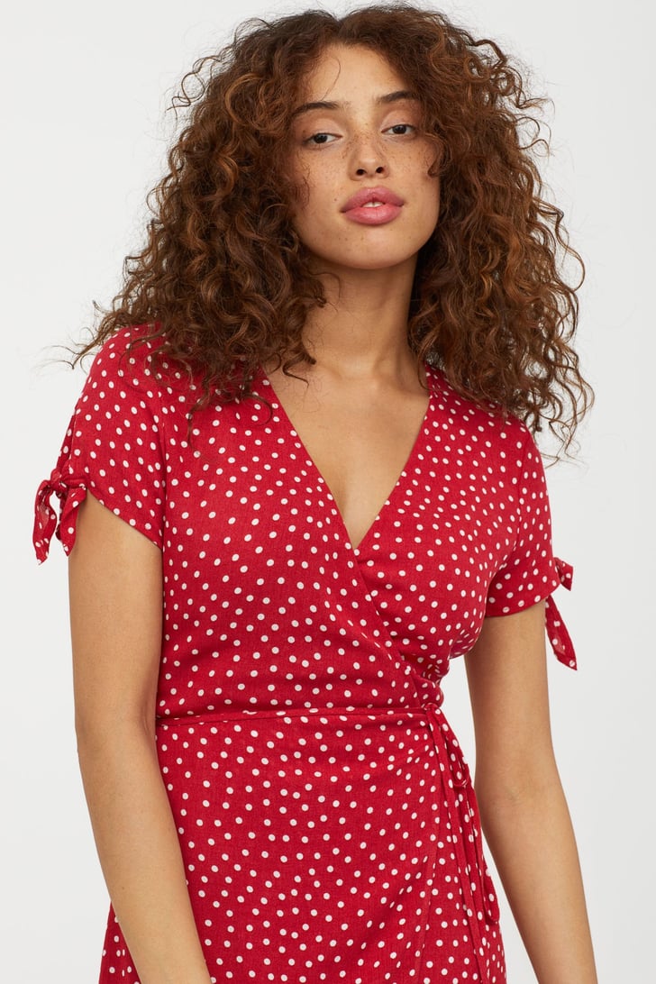 H&m cheap dot dress