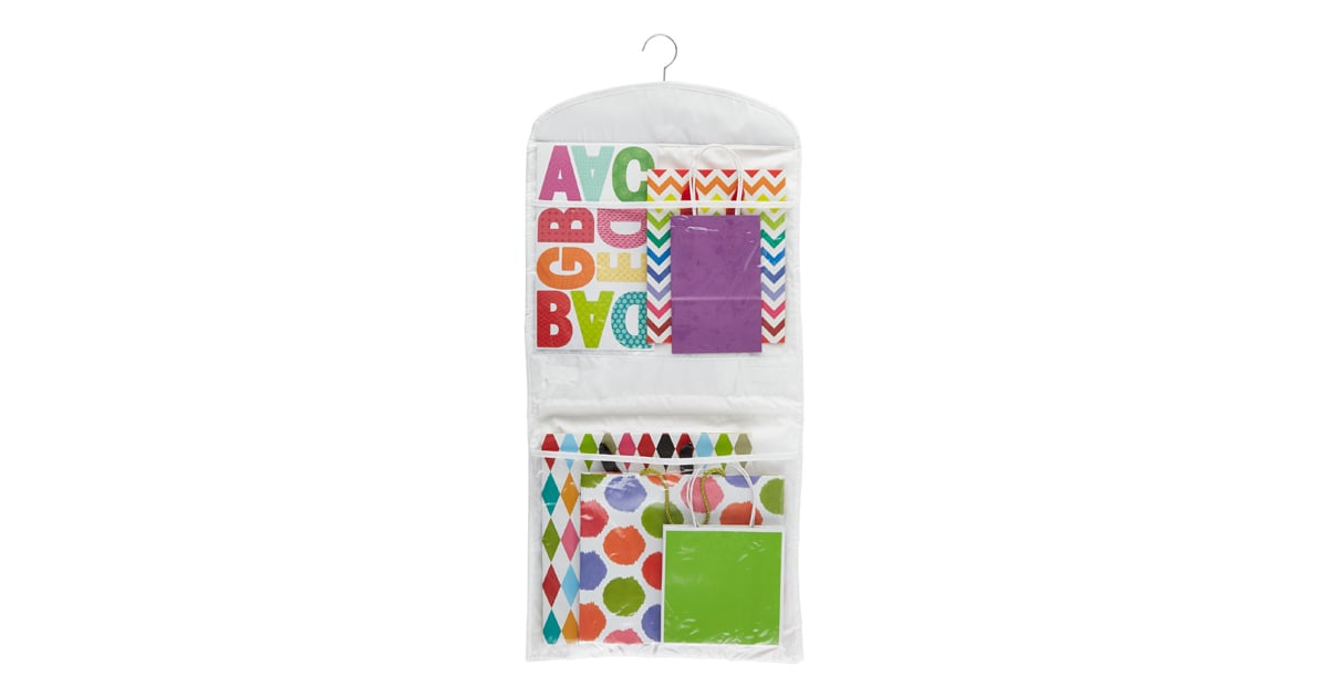 Hanging Gift Wrap Organizer Only The Container Store Could Get