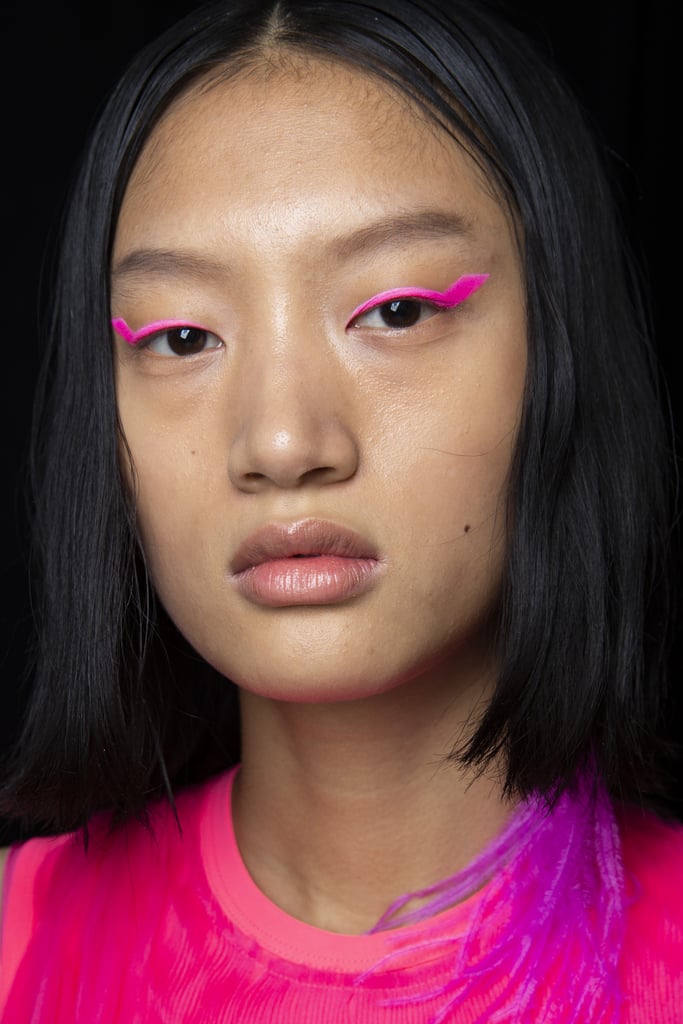 Spring 2020 Runway Beauty Trends: Shocks of Neon