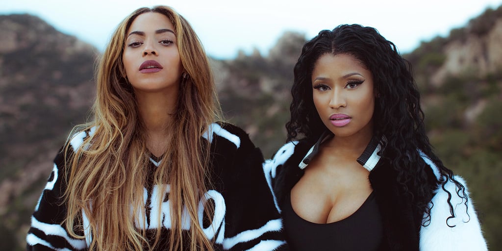 Beyonce and Nicki Minaj "Feeling Myself" Pictures