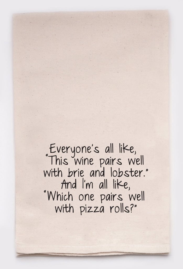 Wine Pairings Tea Towel