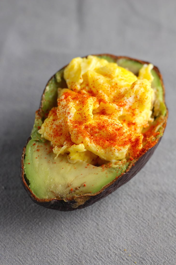 Scrambled-Egg-Stuffed Avocado | Stuffed-Avocado Recipes | POPSUGAR ...