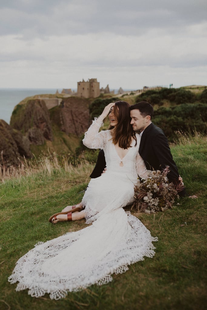 Elopement Shoot at Dunnottar Castle in Scotland