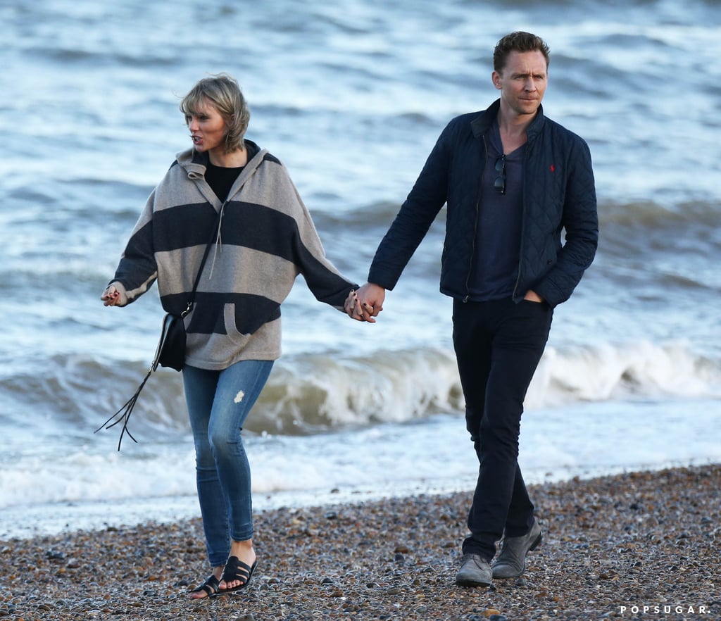 Taylor Swift and Tom Hiddleston With His Mom in the UK