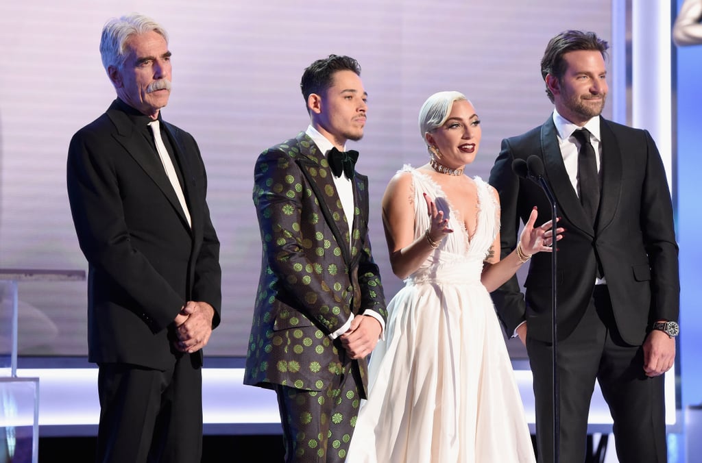 Lady Gaga and Bradley Cooper at the 2019 SAG Awards