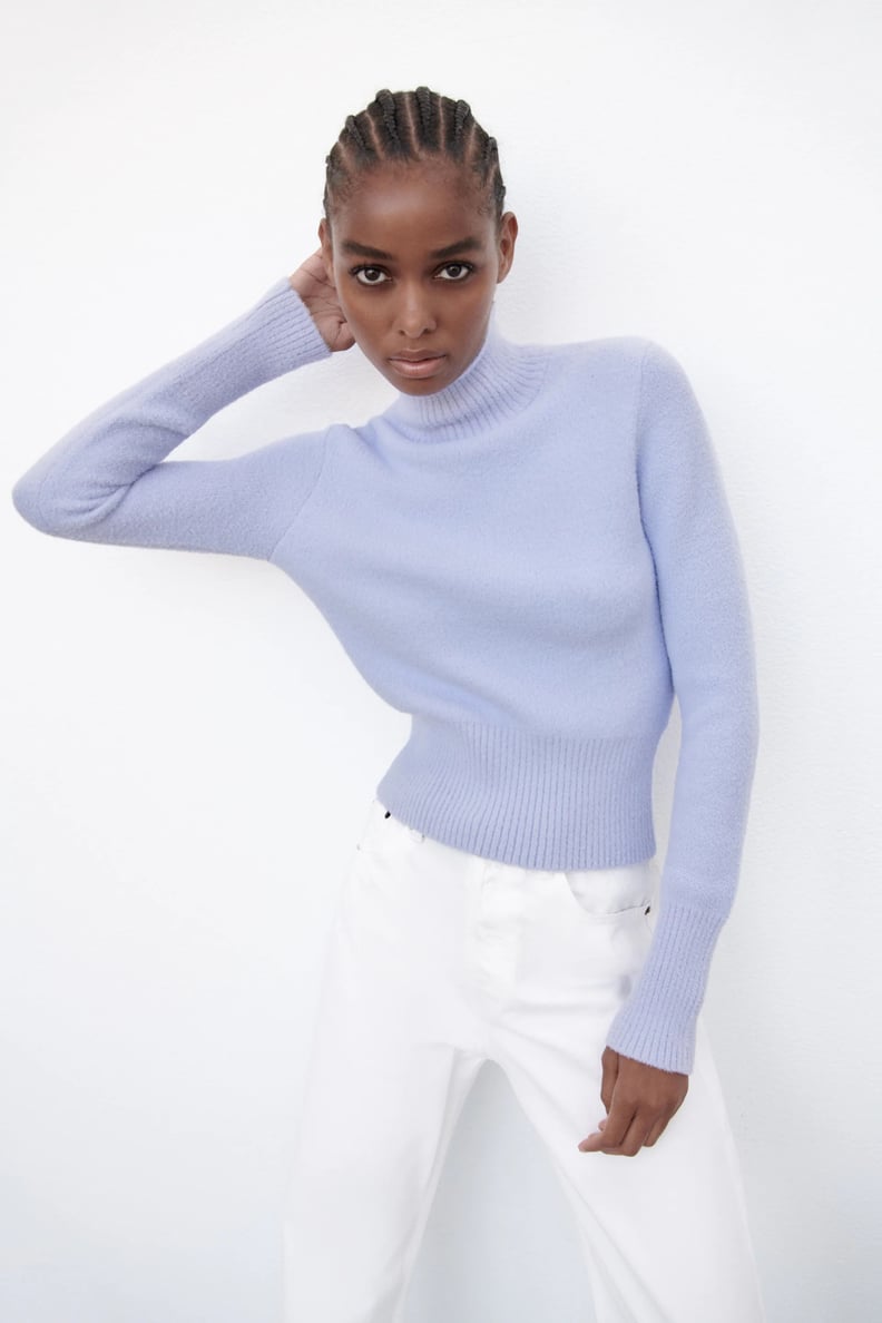 Zara turtleneck sweater on sale