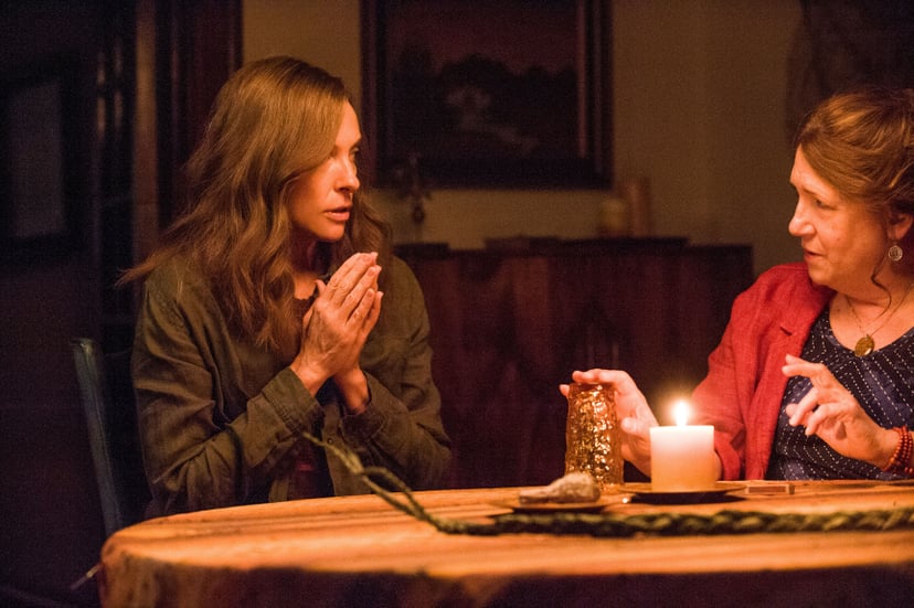 HEREDITARY, from left: Toni Collette, Ann Dowd, 2018. ph: Reid Chavis / A24 /Courtesy Everett Collection