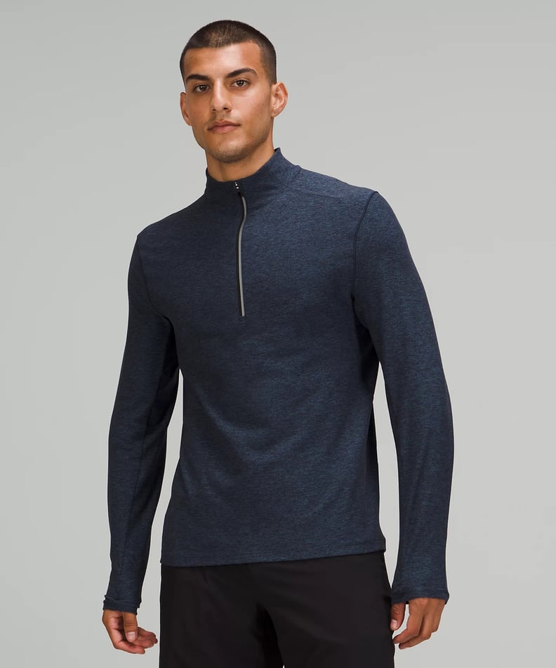 A Great Base Layer For Him: lululemon Surge Warm 1/2 Zip