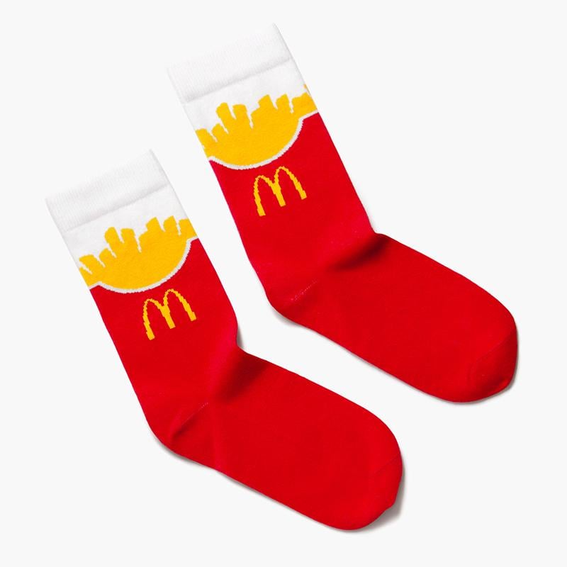 Golden Arches Unlimited World Famous Fries Socks