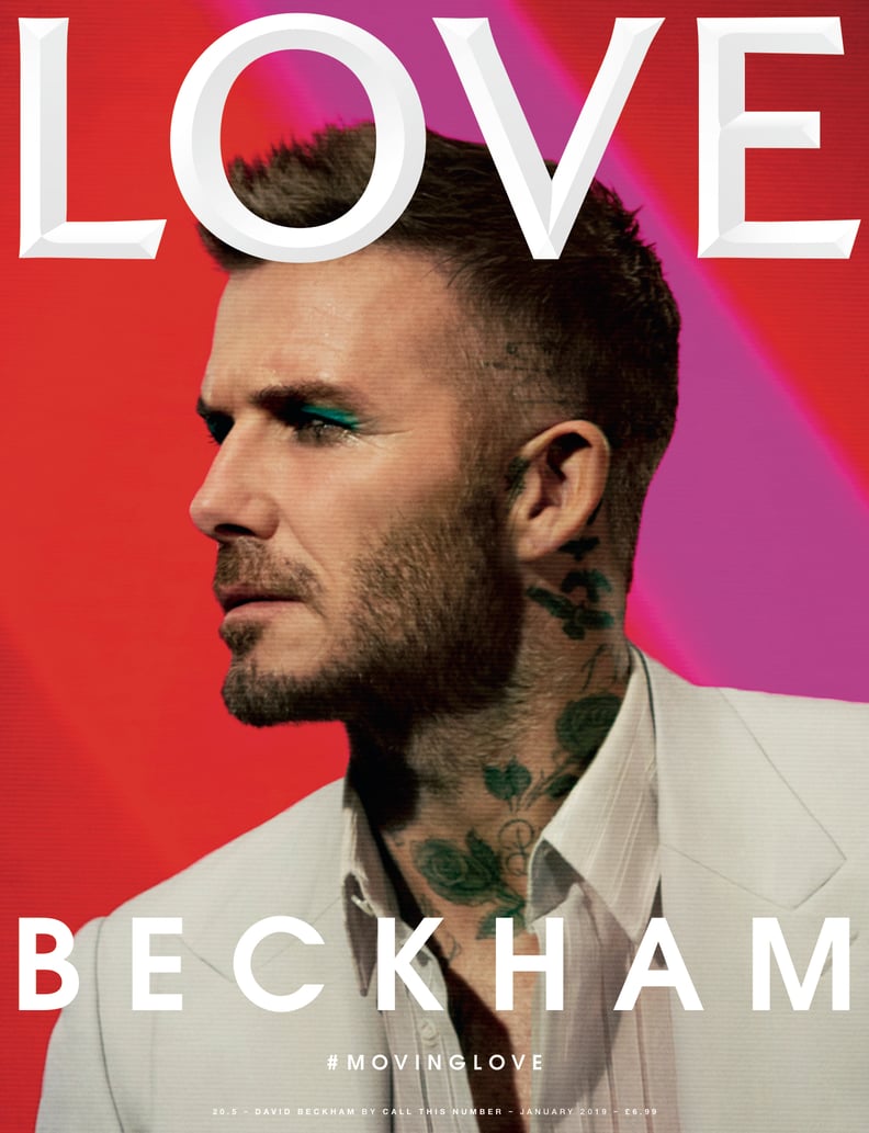 David Beckham in Love's Moving Issue