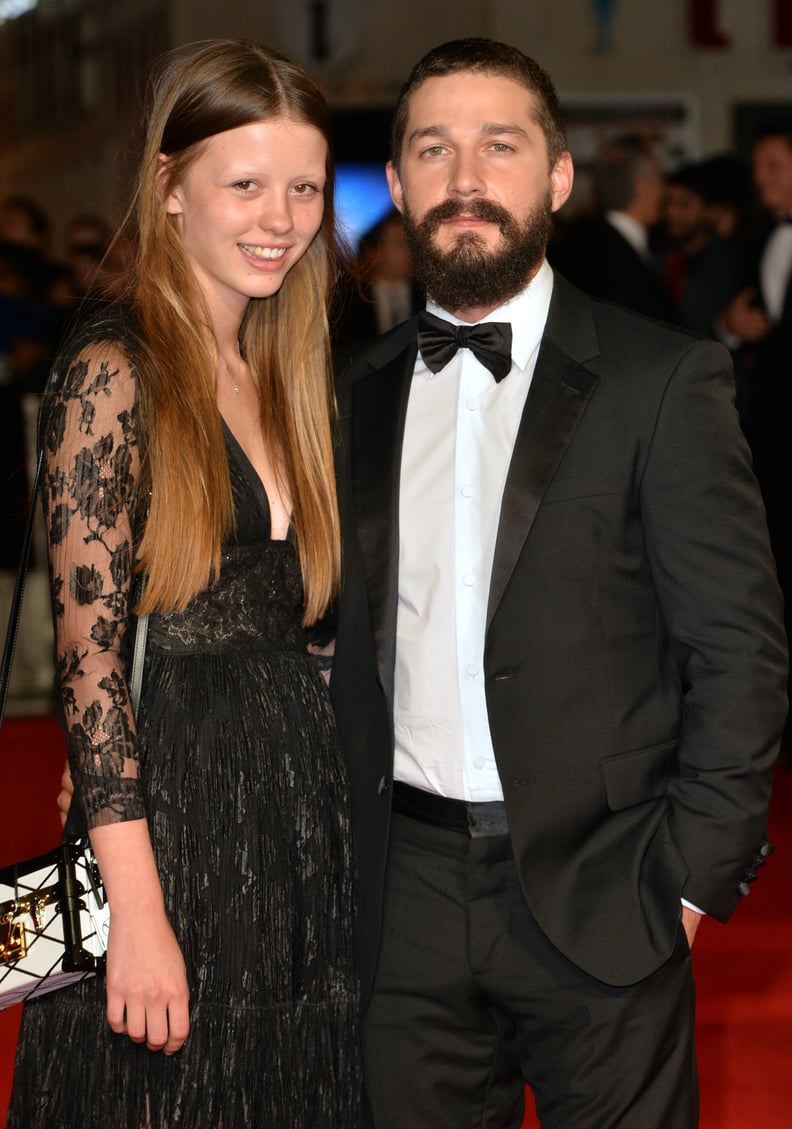 Shia LaBeouf and Mia Goth