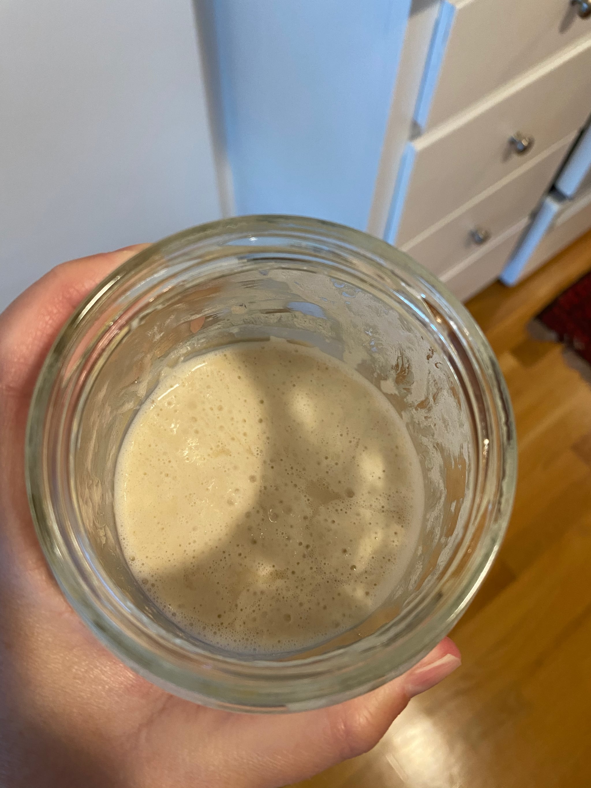 Sourdough Starter Day 3 If You Re Making A Sourdough Starter For The First Time Here S A Daily Guide In Pictures Popsugar Food Photo 8