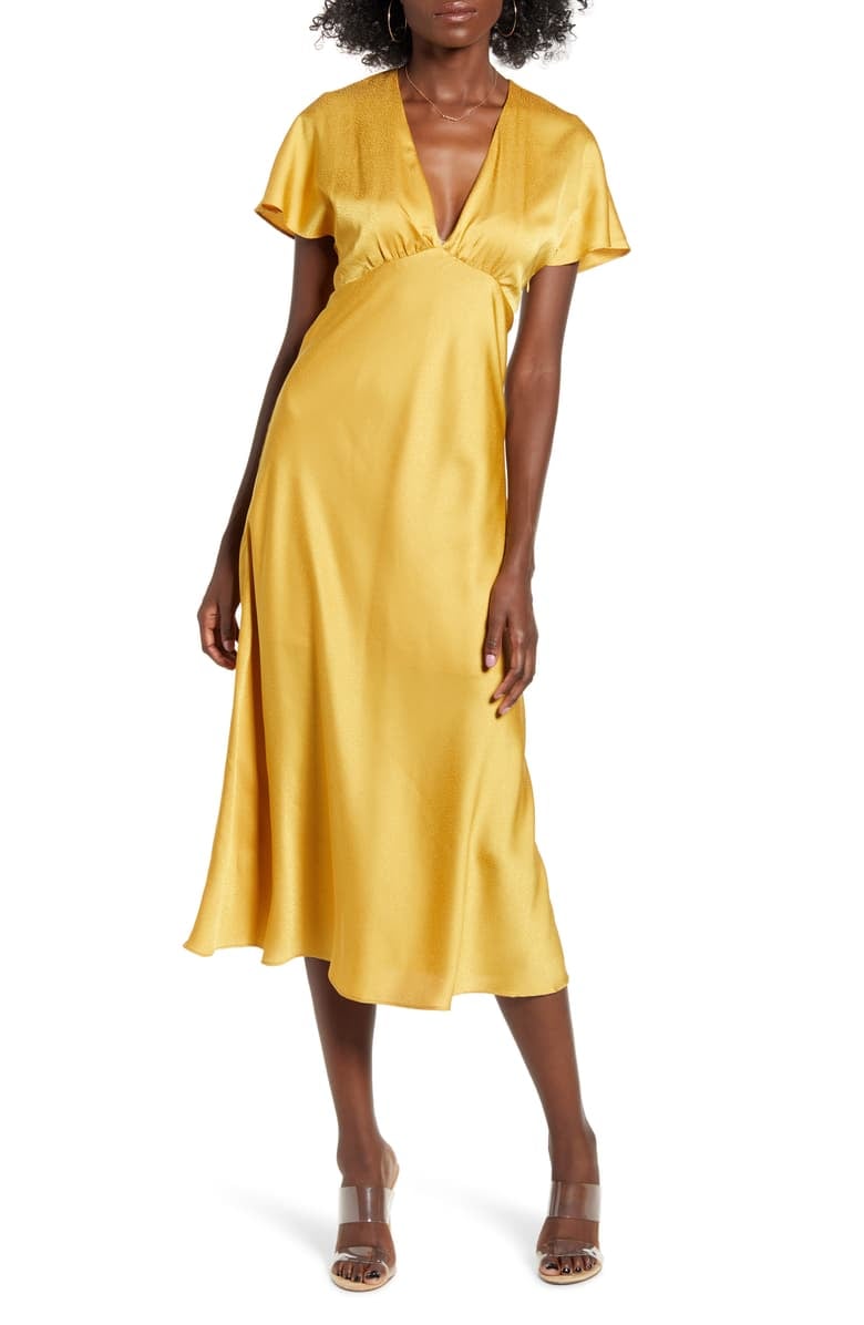 All in favor shop midi dress