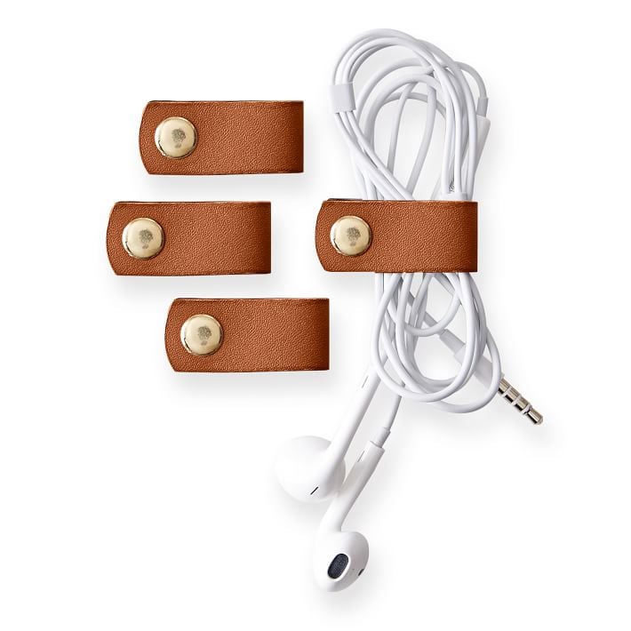 Leather Cord Organiser