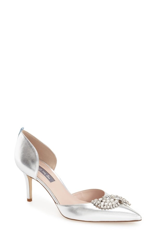 Sarah Jessica Parker 'Aurora' Crystal Embellished d'Orsay Pump (Women) ($545)