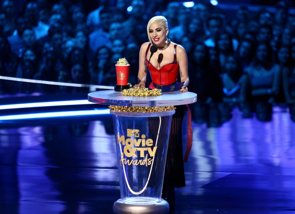 Lady Gaga at MTV Movie and TV Awards 2018