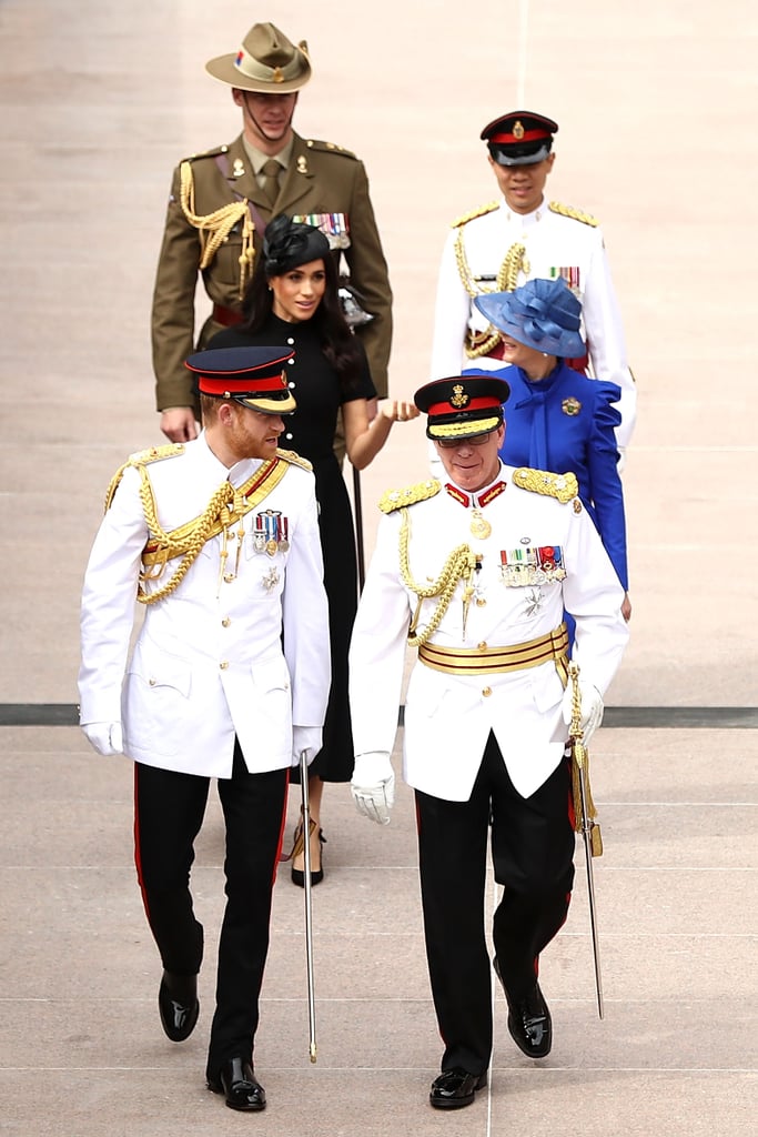 Prince Harry and Meghan Markle at ANZAC Memorial in Sydney