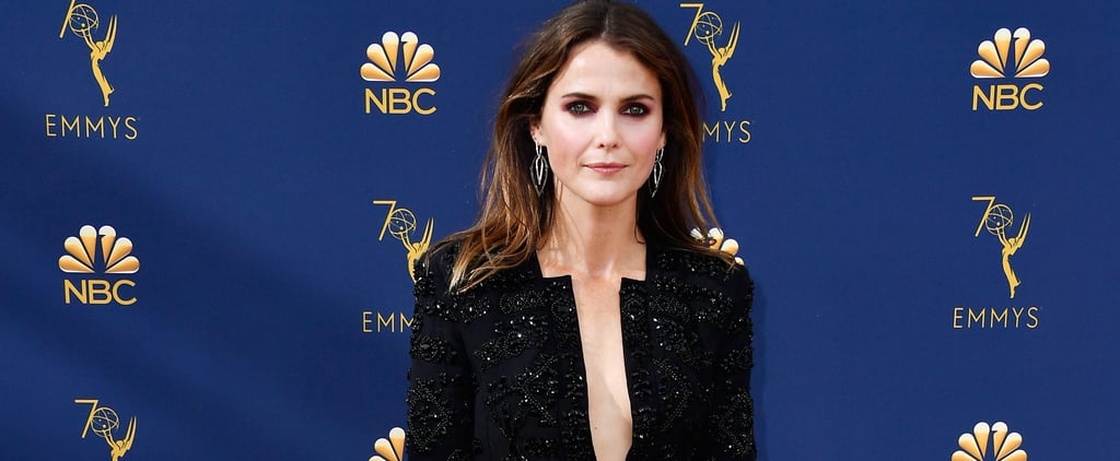 Keri Russell's Black Dress at the 2018 Emmys