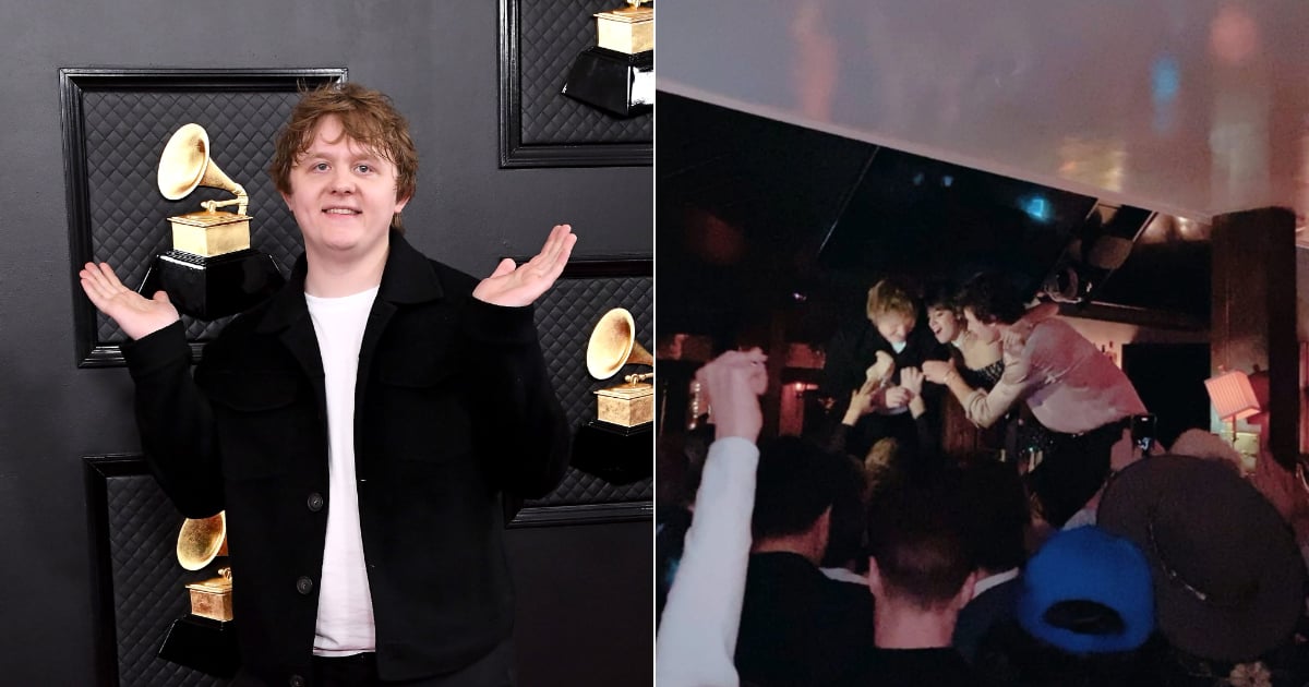 Lewis Capaldi at Grammys Afterparty With Niall Horan PS Celebrity