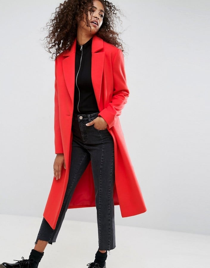 ASOS Longline Boyfriend Coat