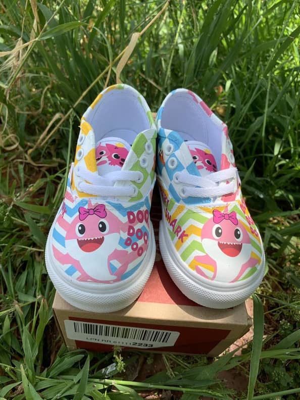 Baby shark toddler vans on sale