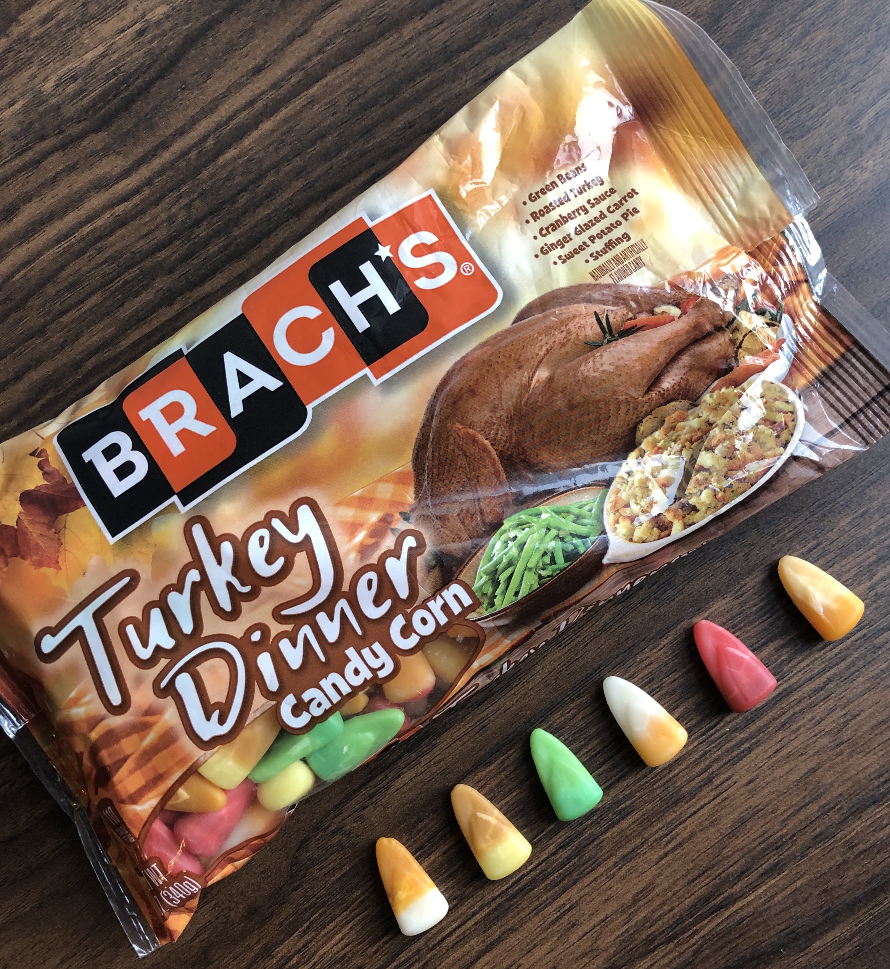 Brach's Turkey Dinner Candy Corn Offers A Mix Of Thanksgiving Flavors